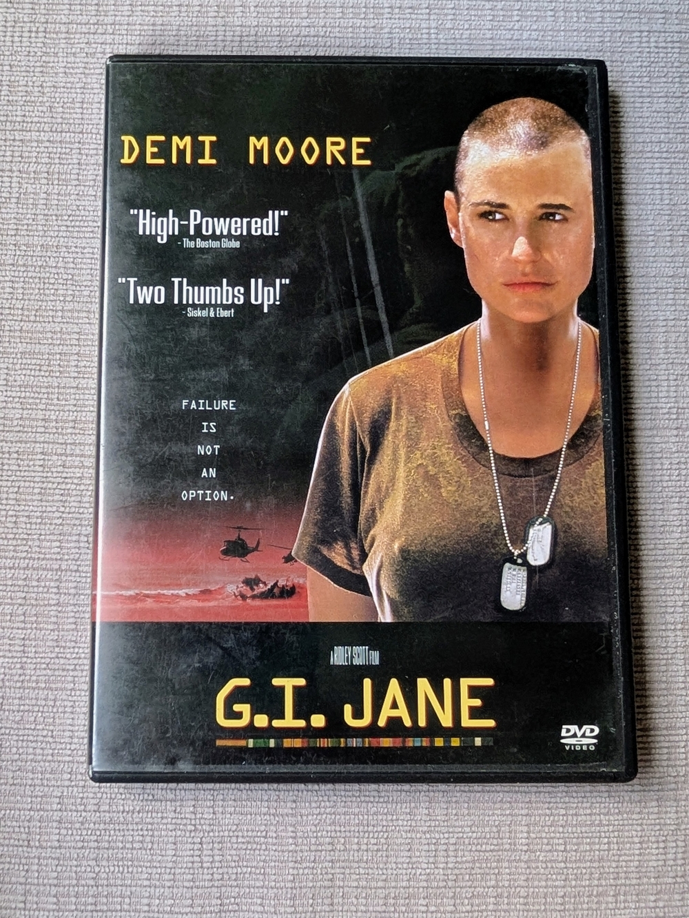 G.I. Jane DVD featuring Demi Moore Movie
